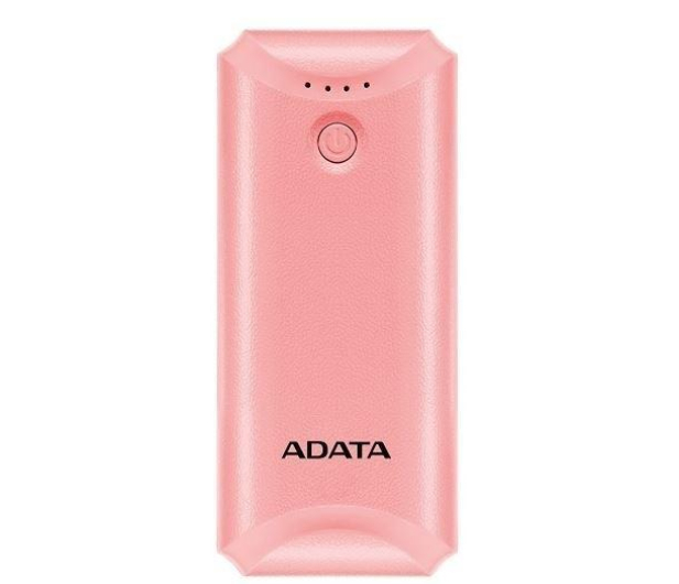 ADATA Power Bank P5000 (5000 mAh, różowy) - 546274 - zdjęcie 4
